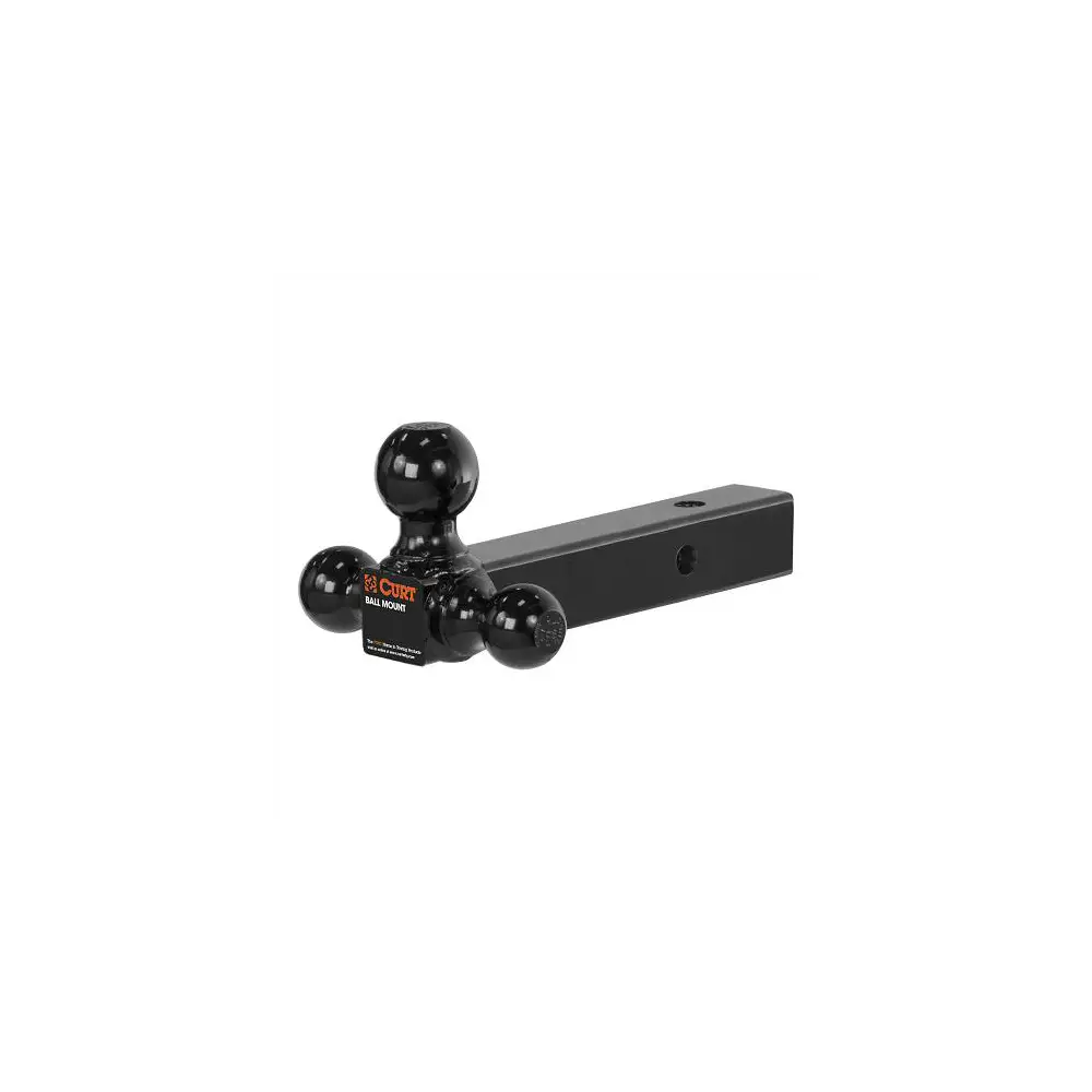 Triple Ball Ballmount - 1-7/8", 2" & 2-5/16" Ball Sizes - Black - 45650